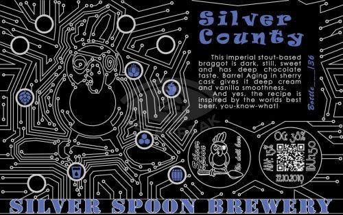 Silver Spoon Brewery Silver County 2021 Bourbon Barrel Aged