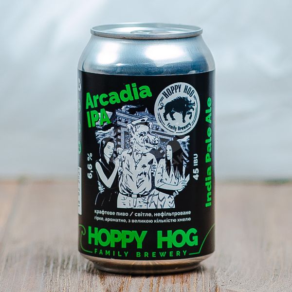 Hoppy Hog Family Brewery Arcadia IPA