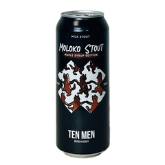 Ten Men Brewery Moloko Stout: Maple Syrup Edition