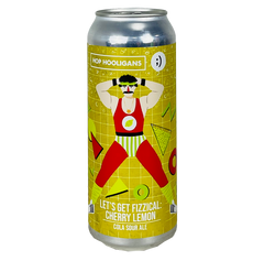 Hop Hooligans/Ironic Brewery Let's Get Fizzical Cherry Lemon