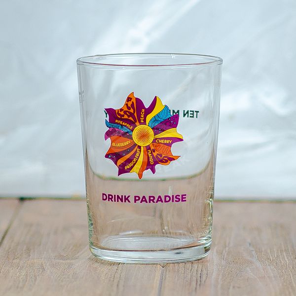 Ten Men Paradise Glass