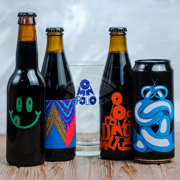 Omnipollo pastry stouts + glass