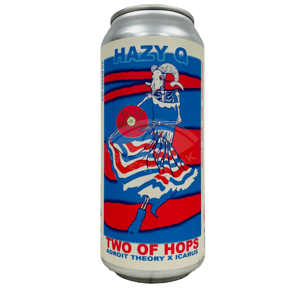 Adroit Theory/Icarus Brewing Hazy Q: Two of Hops (Ghost 1137)
