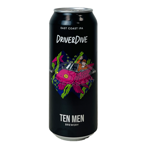 Ten Men Brewery Drive&Dive IPA