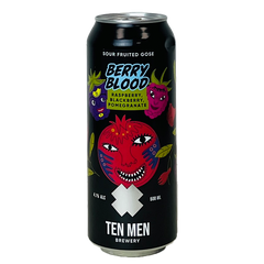 Ten Men Brewery BERRY BLOOD: RASPBERRY BLACKBERRY AND POMEGRANATE
