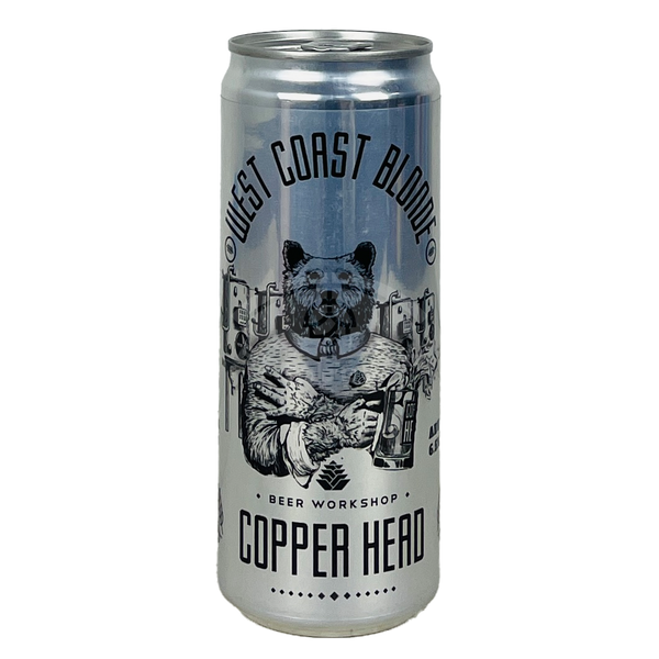 Copper Head. Beer Workshop West Coast Blonde