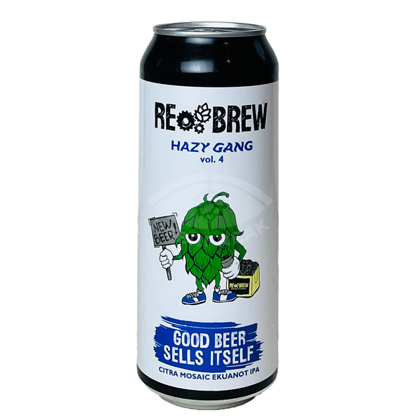Rebrew Hazy Gang Vol. 4: Good Beer Sells Itself IPA