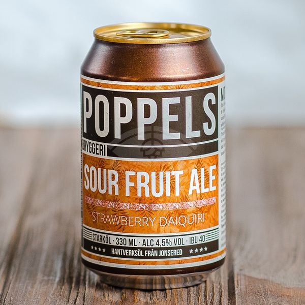 Poppels Bryggeri Sour Fruit Ale – Strawberry Daiquiri
