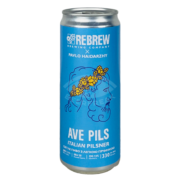 Rebrew Ave Pils Italian Pilsner (Sladek)