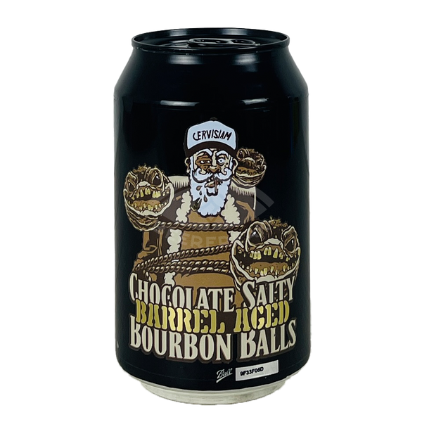 Cervisiam Chocolate Salty Bourbon Balls BARREL AGED 4-YEARS OnlyCans