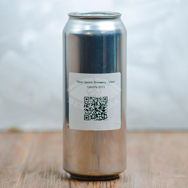 Silver Spoon Brewery/Ten Men Brewery Silver County 2021 In a Can, 0.5 л