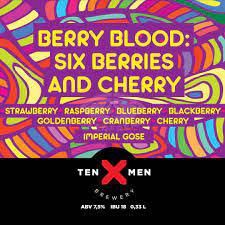 Ten Men Brewery Berry Blood: Six Berries And Cherry, 0.5 л