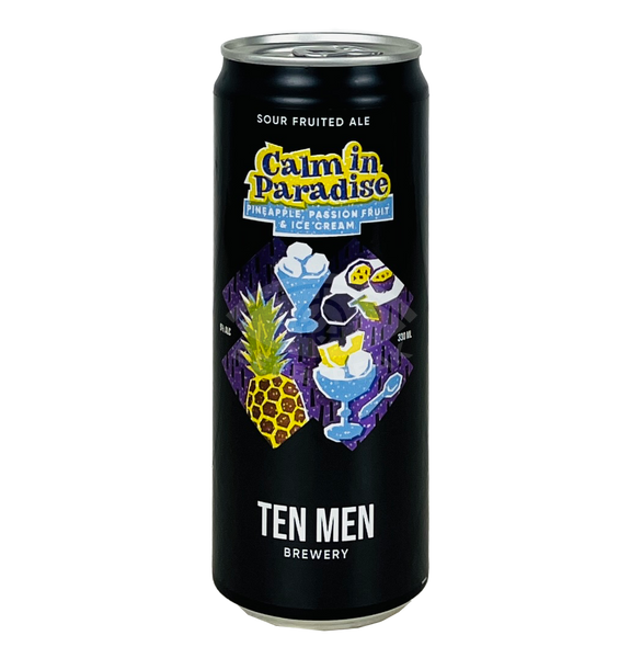 Ten Men Brewery Calm In Paradise: Pineapple Passion Fruit And Ice Cream