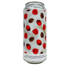 Evil Twin Brewing NYC CONTINENTAL BREAKFAST SOUR - RASPBERRY, CRANBERRY YOGHURT EDITION