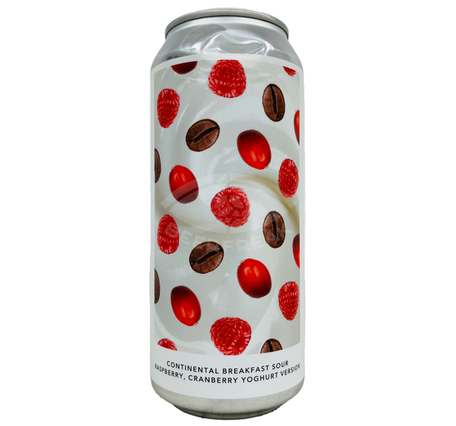 Evil Twin Brewing NYC CONTINENTAL BREAKFAST SOUR - RASPBERRY, CRANBERRY YOGHURT EDITION