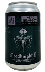 Zen/Silver Spoon Brewery Meadknight II: Silver Age George Dickel Whiskey Barrel Aged With Cacao Beans