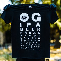 Фірмова футболка BeerFreak Eye Test, S