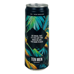 Ten Men Brewery WE SWEAR, THAT IT’S THE LAST TIME WHEN WE GIVE THIS NAME TO BEER