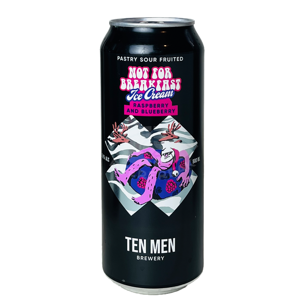 Ten Men Brewery NOT FOR BREAKFAST: ICE CREAM RASPBERRY AND BLUEBERRY
