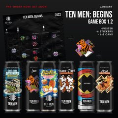 TEN MEN GAME BOX 1.2 (shipping boxes on January 26)