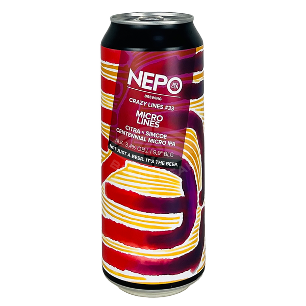 Nepo Brewing Crazy Lines #33: Micro Lines