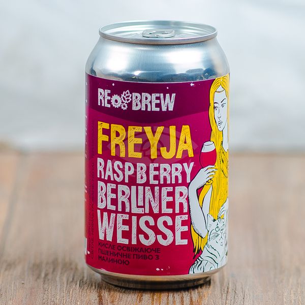 Rebrew Freyja Raspberry Berliner Weisse Can