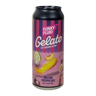 Funky Fluid Gelato: Bellini Tropicale