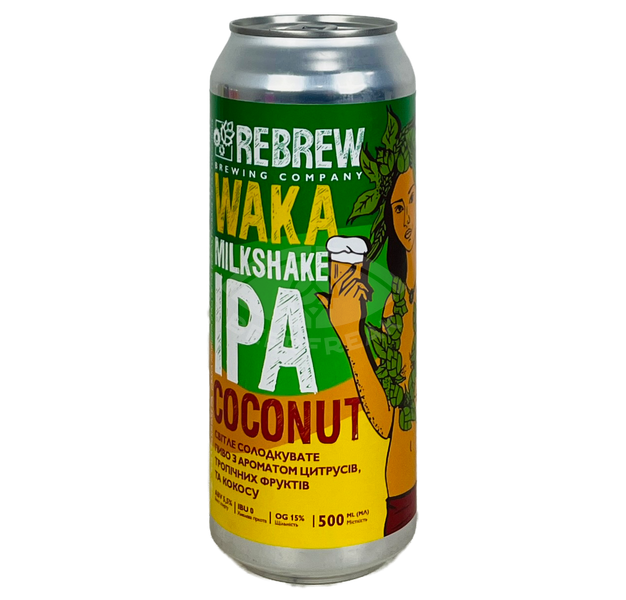 Rebrew Waka Coconut Milkshake IPA